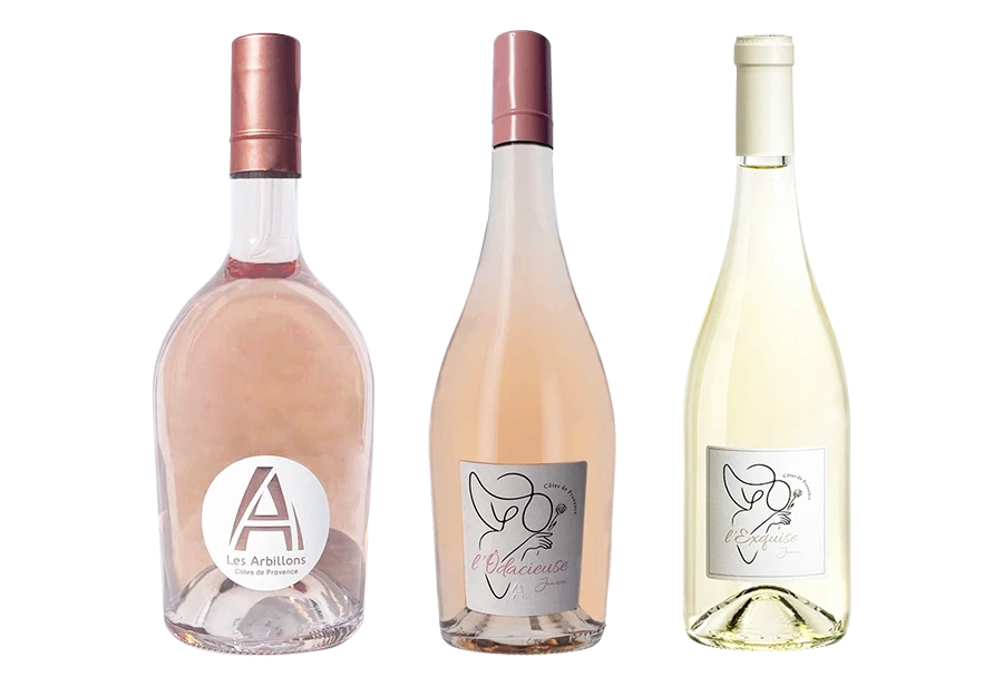 Bouteilles Rosés Les Arbillons Vignobles